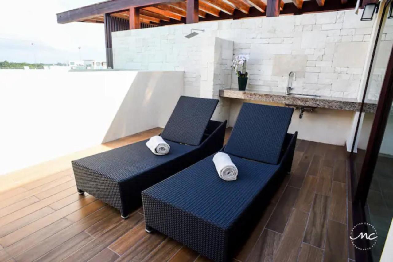 Penthouse Blue Luxury La Veleta Leilighet Tulum Eksteriør bilde