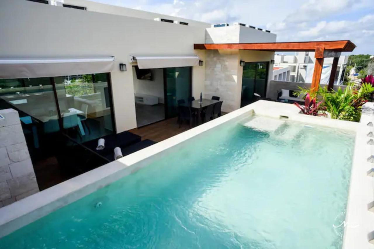 Penthouse Blue Luxury La Veleta Leilighet Tulum Eksteriør bilde