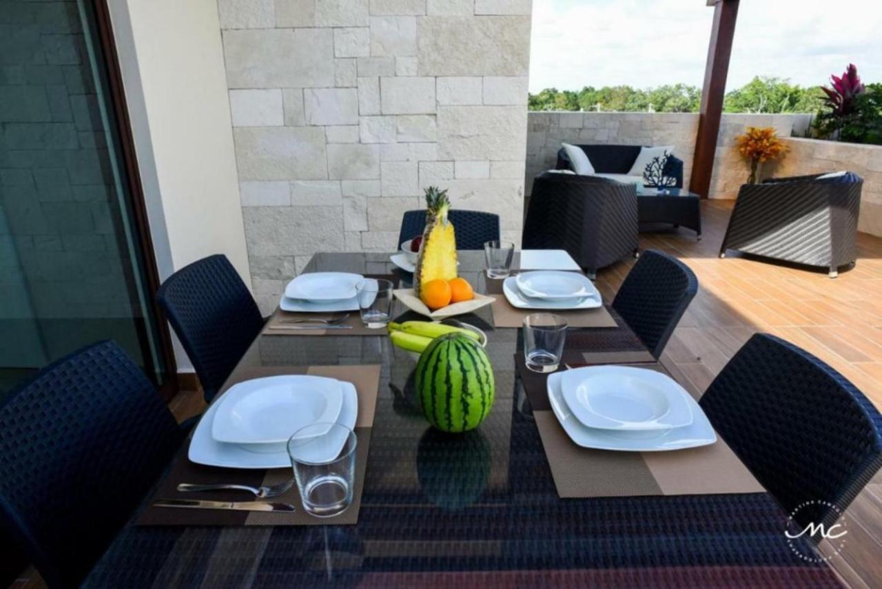 Penthouse Blue Luxury La Veleta Leilighet Tulum Eksteriør bilde