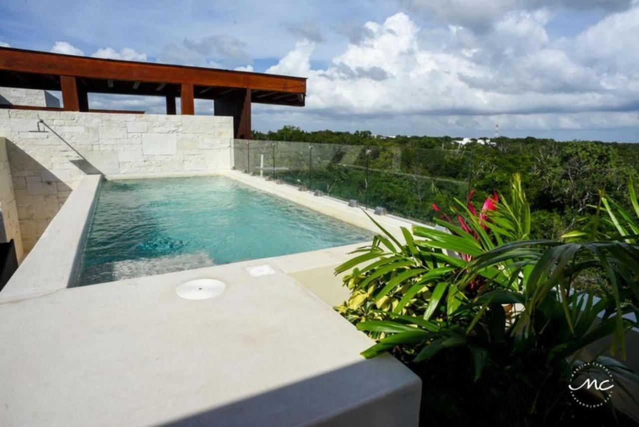 Penthouse Blue Luxury La Veleta Leilighet Tulum Eksteriør bilde