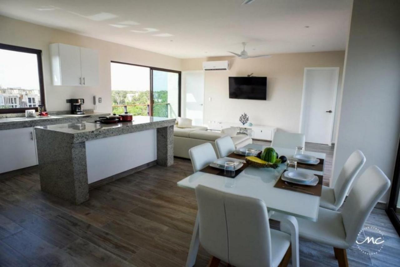 Penthouse Blue Luxury La Veleta Leilighet Tulum Eksteriør bilde