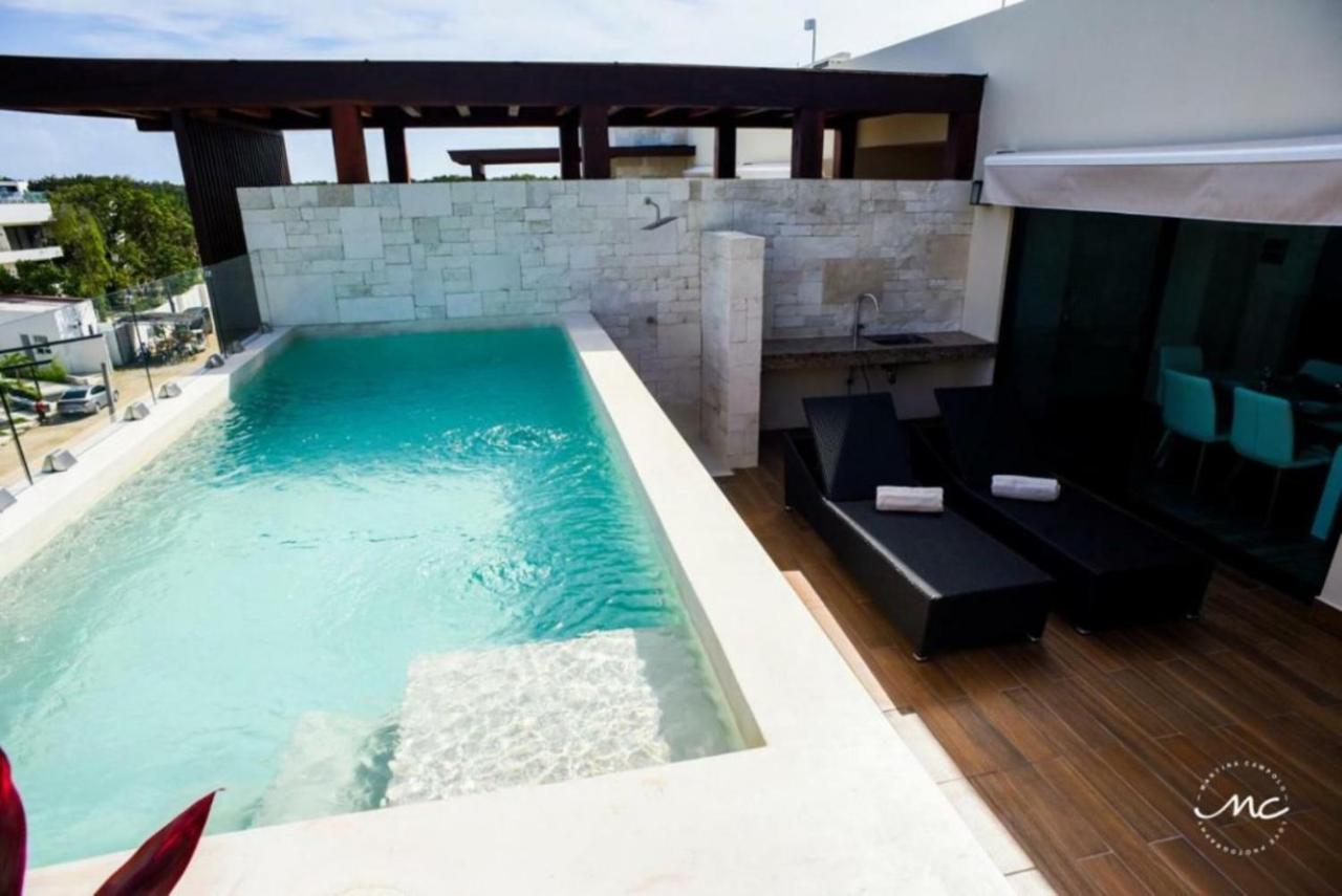 Penthouse Blue Luxury La Veleta Leilighet Tulum Eksteriør bilde