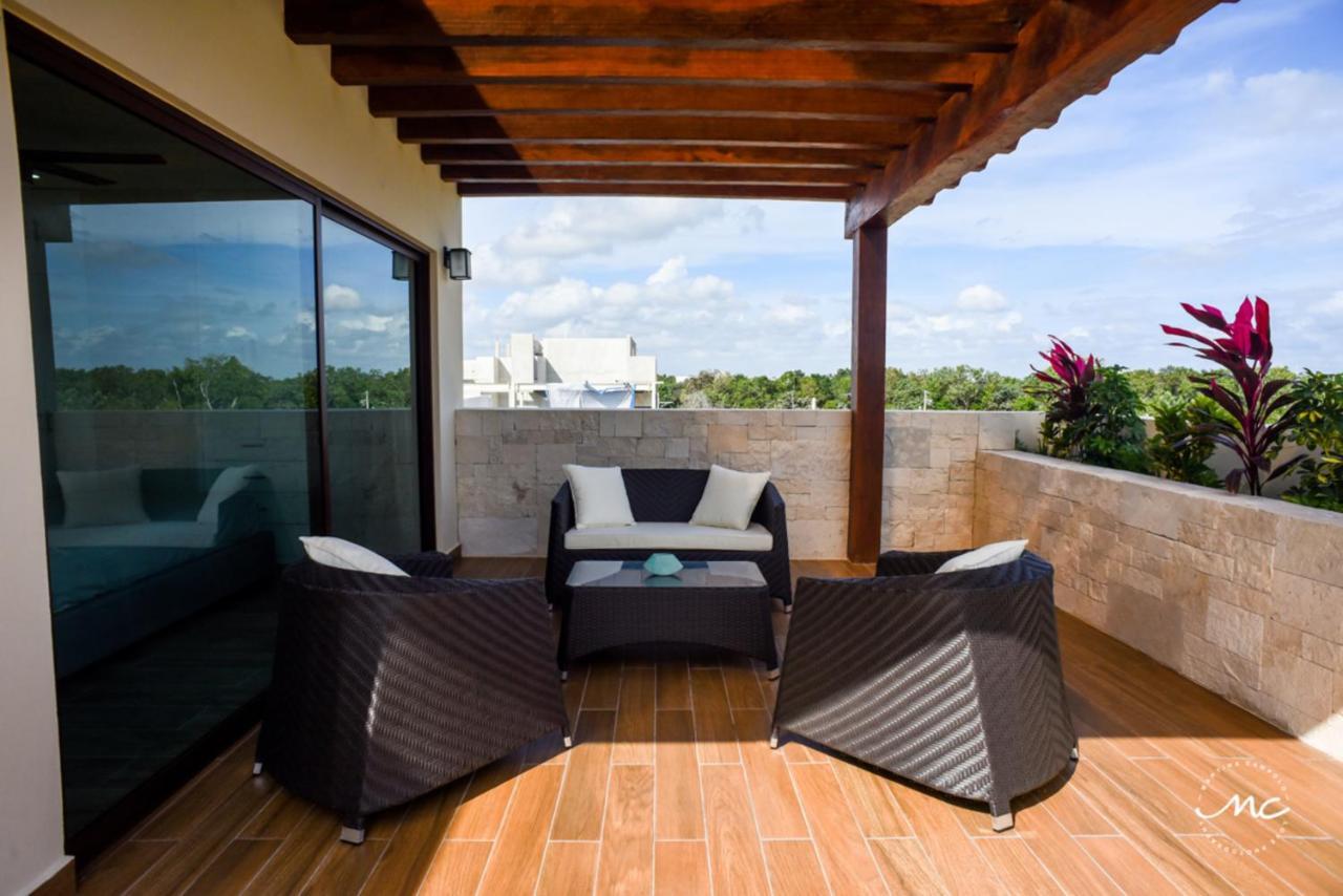 Penthouse Blue Luxury La Veleta Leilighet Tulum Eksteriør bilde